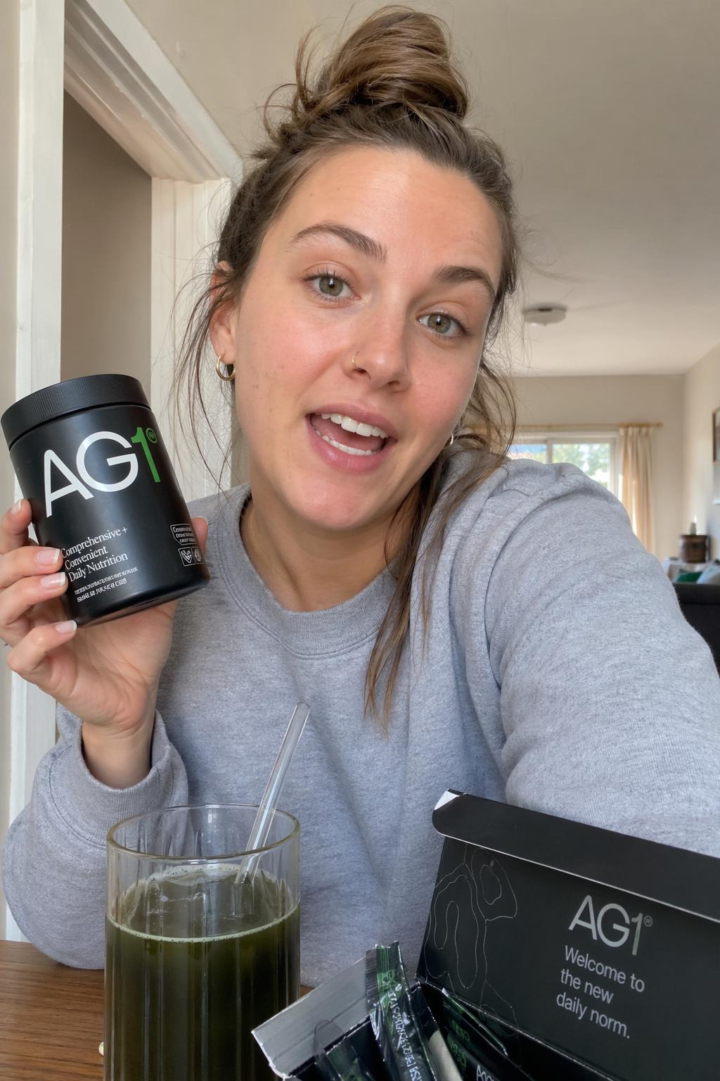 Селфи-отзыв клиента о впечатлении от продукта