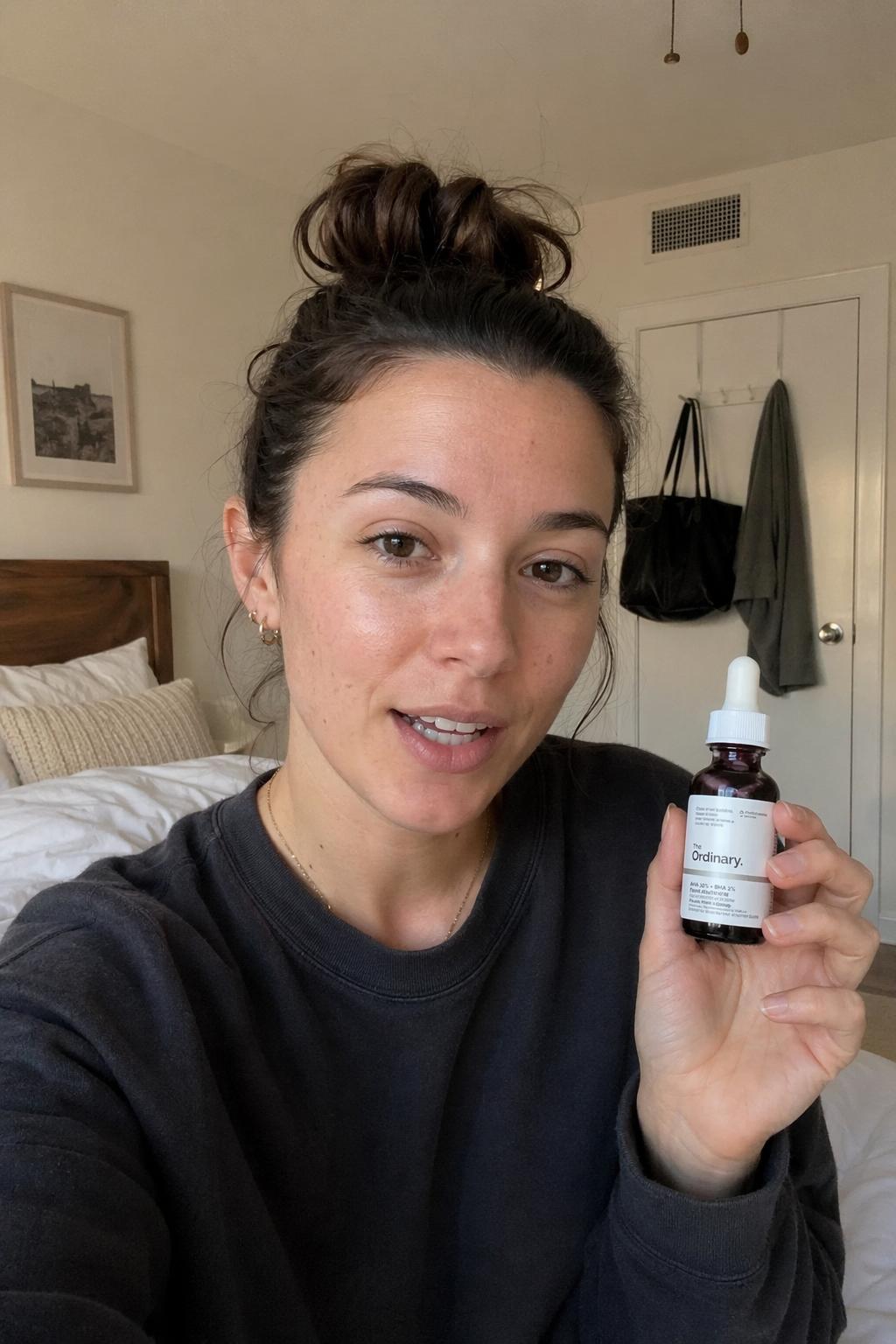 Creator spricht in die Kamera über eine Marke, die er wirklich nutzt